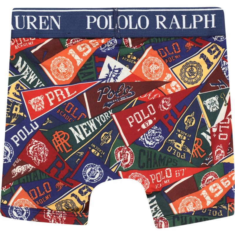 Polo Ralph Lauren Apatinės kelnaitės tamsiai mėlyna / žalia / raudona / balta