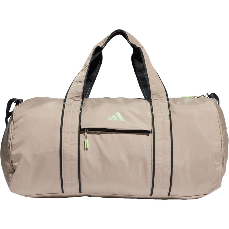 ADIDAS PERFORMANCE Sportinis krepšys smėlio spalva / šviesiai žalia / juoda