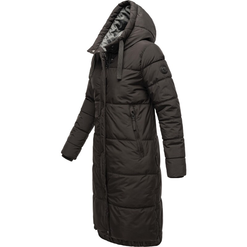 MARIKOO Žieminis paltas 'Soranaa' juoda