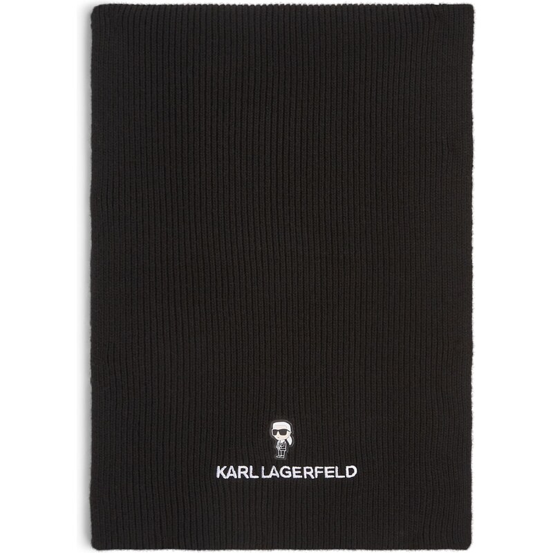 Karl Lagerfeld Šalikas kūno spalva / juoda / balta