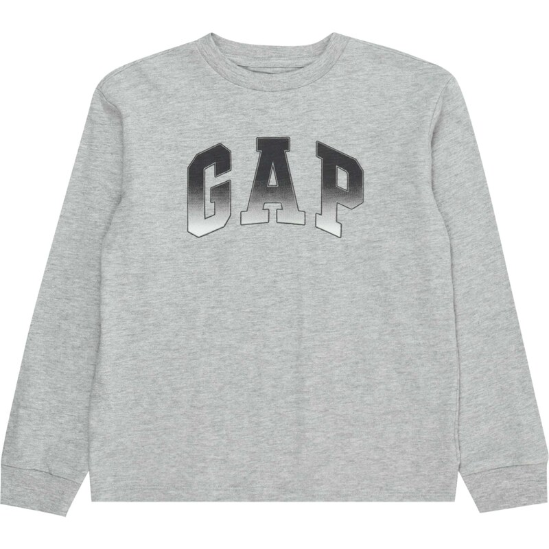 GAP Marškinėliai pilka / antracito spalva / juoda