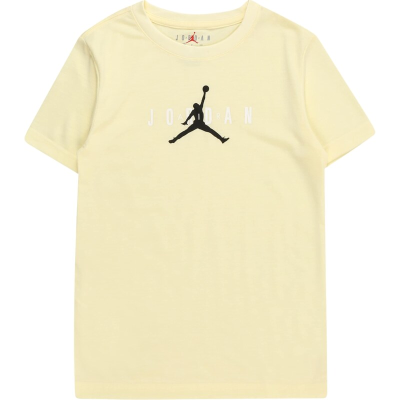 Jordan Sportiniai marškinėliai geltona / juoda / balta