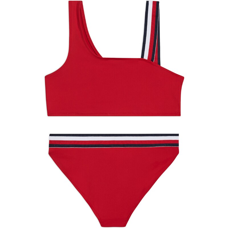 Tommy Hilfiger Underwear Bikinis tamsiai mėlyna / raudona / balta