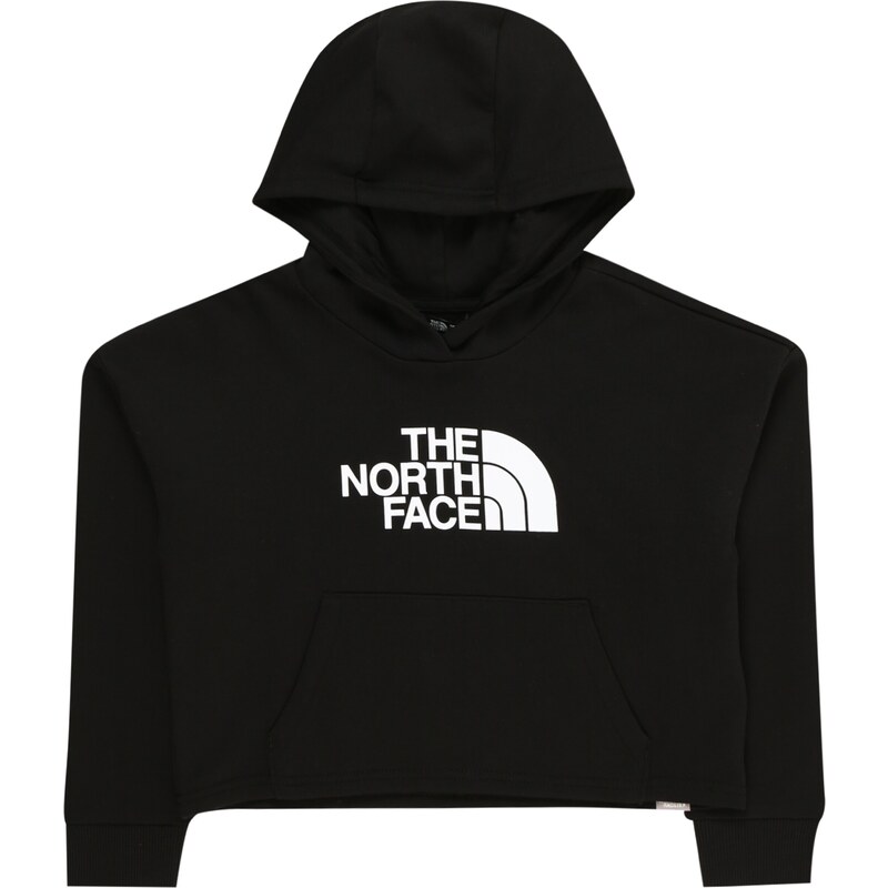 THE NORTH FACE Sportinio tipo megztinis juoda / balta