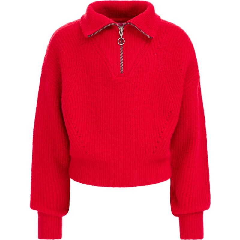 WE Fashion Megztinis raudona