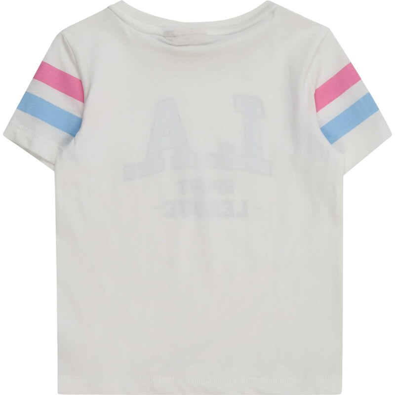 KIDS ONLY Marškinėliai 'VERA' dangaus žydra / šviesiai rožinė / juoda / natūrali balta