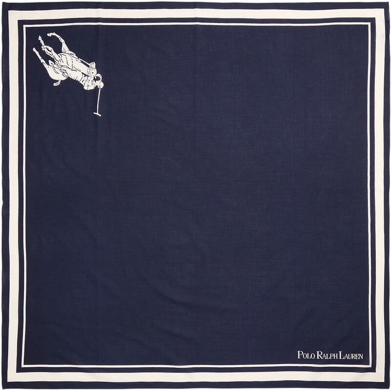Polo Ralph Lauren Skara tamsiai mėlyna jūros spalva / balta
