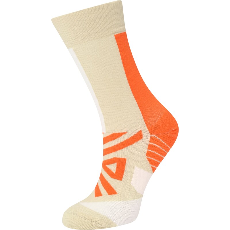 On Sportinės kojinės kremo / kūno spalva / oranžinė / balta