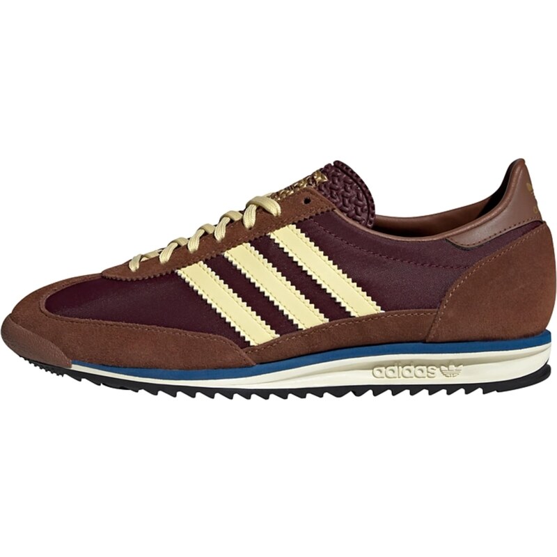 ADIDAS ORIGINALS Sportbačiai be auliuko 'SL 72' dramblio kaulo / kaštoninė spalva / vyno raudona spalva