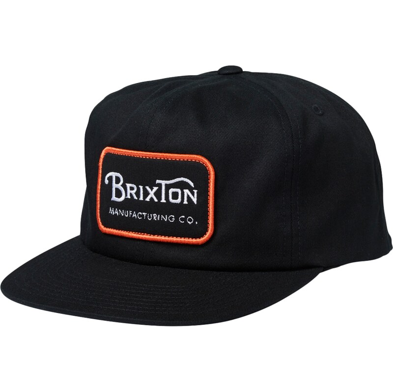 Brixton Kepurė 'GRADE' oranžinė / juoda / balta