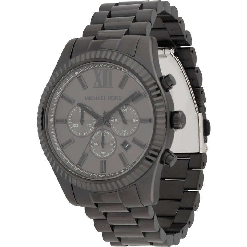 Michael Kors Analoginis (įprasto dizaino) laikrodis 'LEXINGTON' juoda