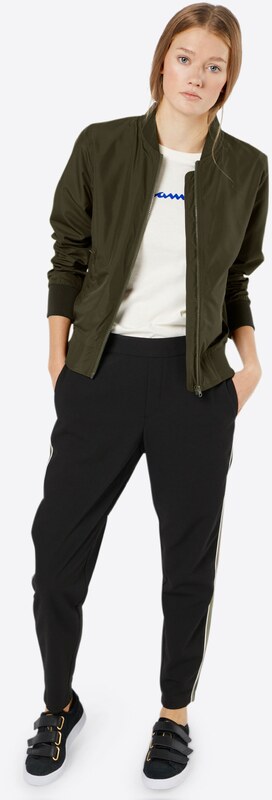 Urban Classics Demisezoninė striukė tamsiai žalia