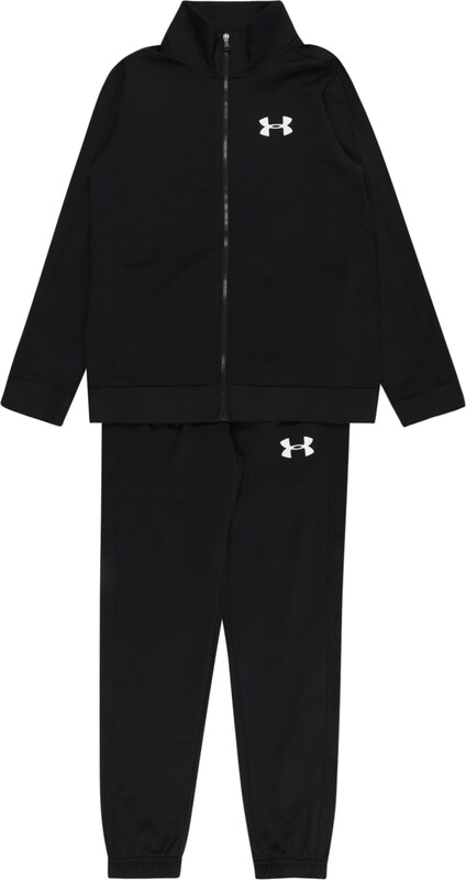 UNDER ARMOUR Treniruočių kostiumas 'Rival' juoda / balta