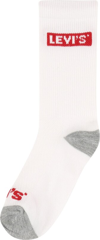 LEVI'S  Kojinės margai pilka / raudona / balta