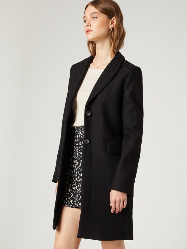 Guido Maria Kretschmer Women Demisezoninis paltas 'Viola' juoda