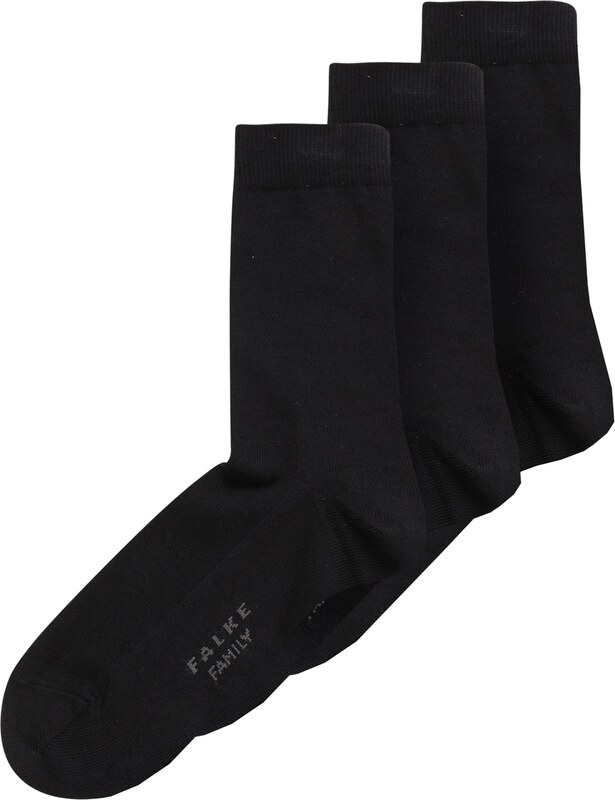 FALKE Kojinės pilka / juoda