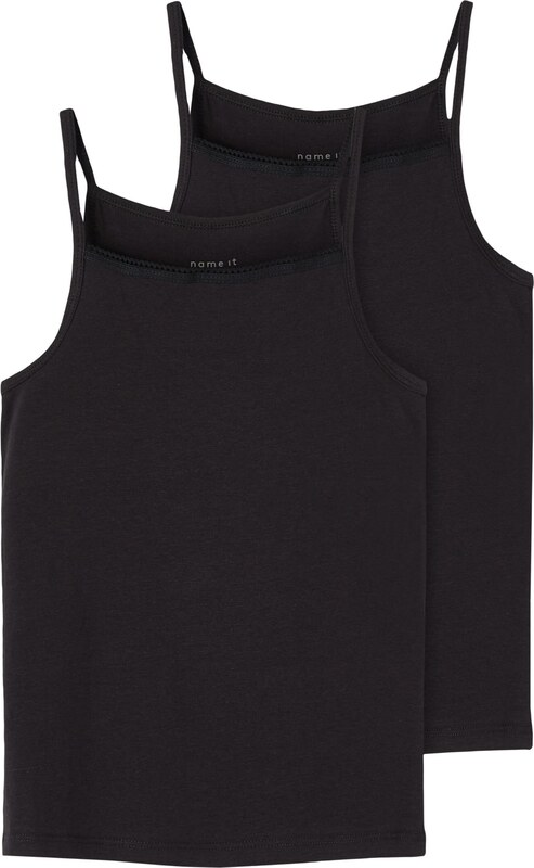 NAME IT Apatiniai marškinėliai juoda
