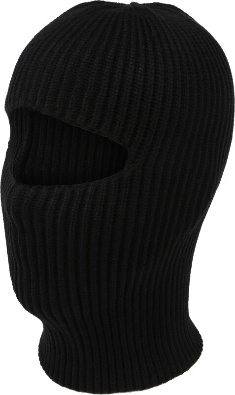 Urban Classics Megzta kepurė juoda