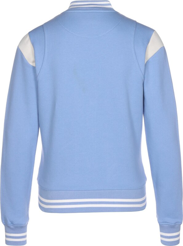 Urban Classics Džemperis šviesiai mėlyna / balta