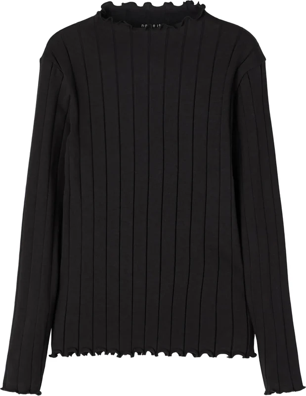 NAME IT Marškinėliai 'Noline' juoda