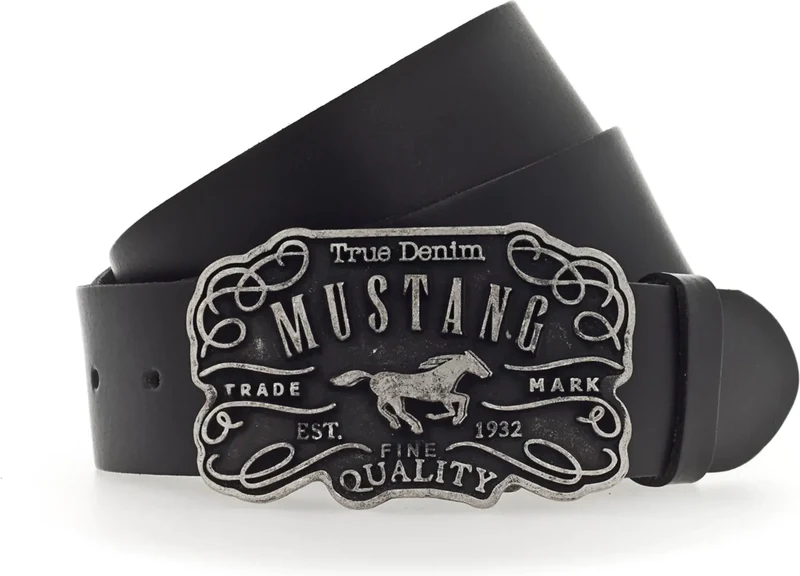 MUSTANG Diržas juoda