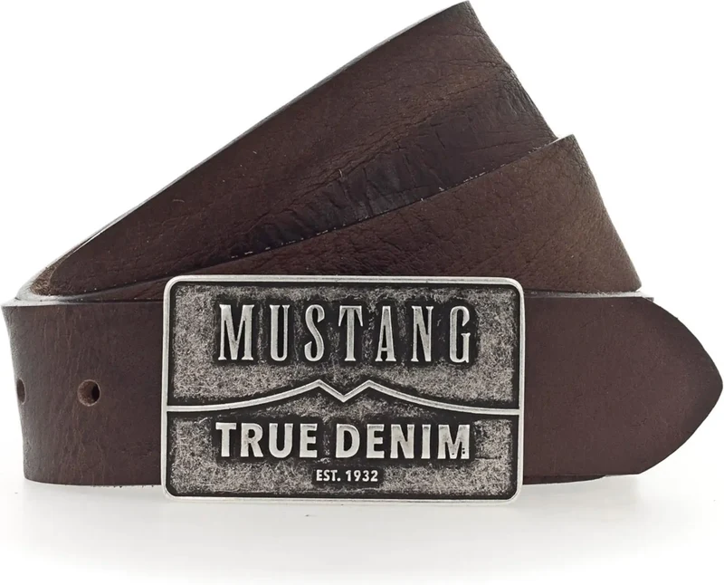 MUSTANG Diržas tamsiai ruda