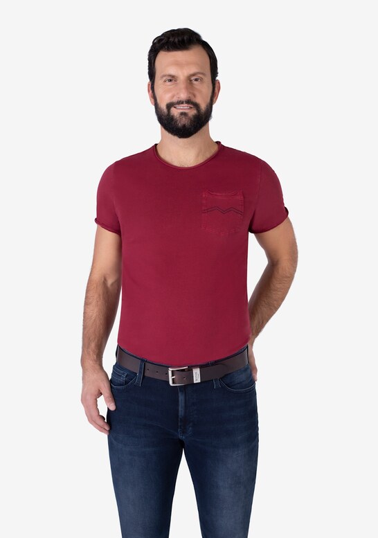 MUSTANG Diržas tamsiai ruda