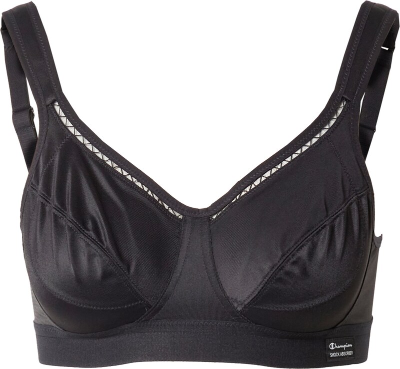 SHOCK ABSORBER Sportinė liemenėlė juoda / balta