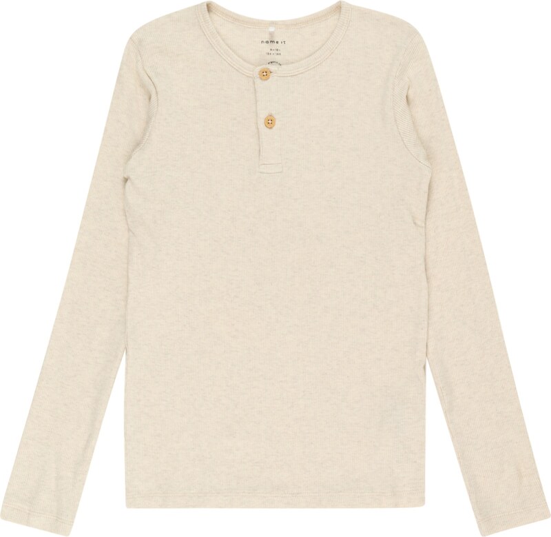 NAME IT Marškinėliai 'Kab' marga smėlio spalva
