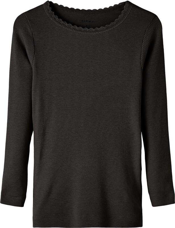 NAME IT Marškinėliai 'Kab' juoda