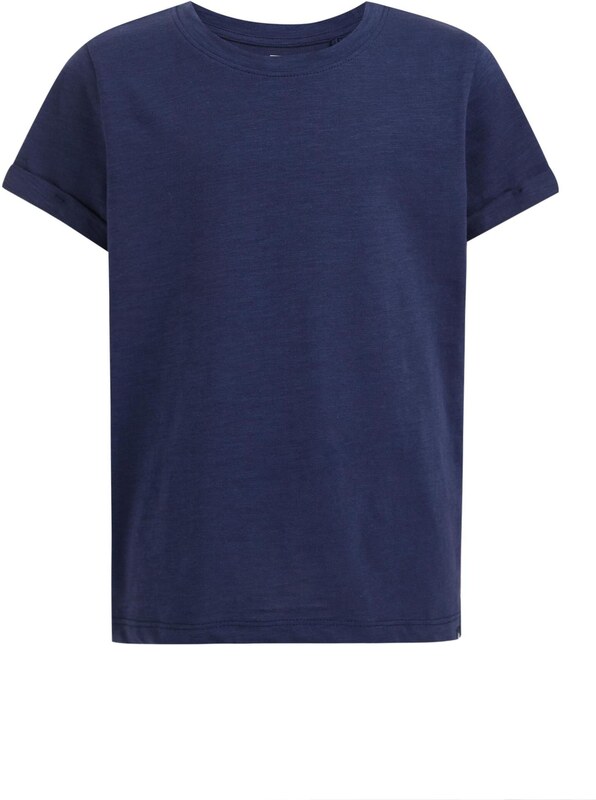 WE Fashion Marškinėliai tamsiai mėlyna