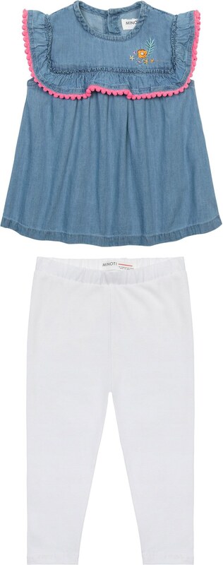 MINOTI Rinkinys šviesiai mėlyna / medaus spalva / mėtų spalva / rožių spalva / balta