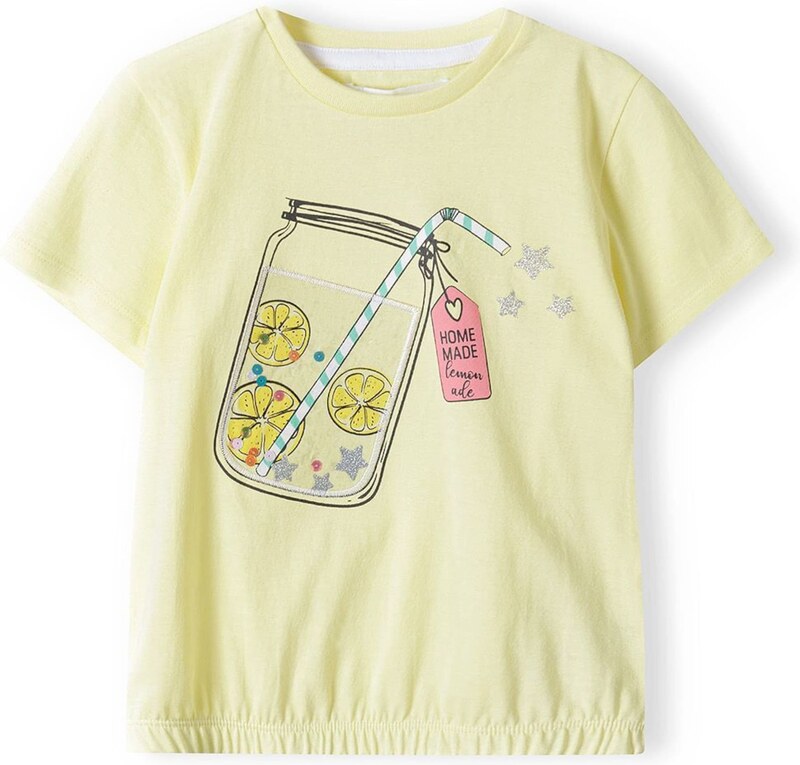 MINOTI Marškinėliai mėlyna / geltona / rožinė