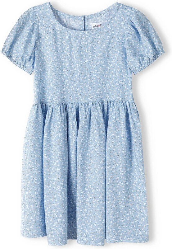 MINOTI Suknelė mėlyna / geltona / žalia / balta