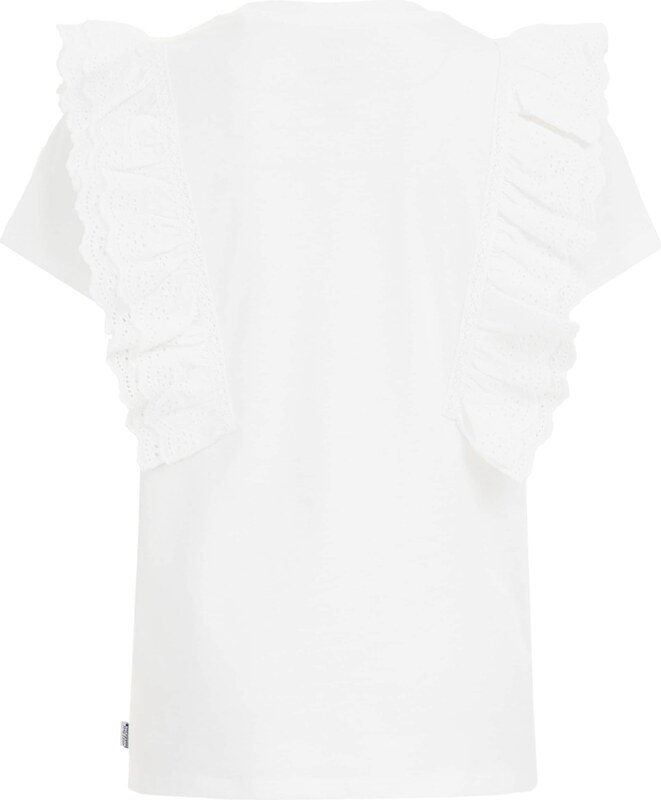 WE Fashion Marškinėliai balta