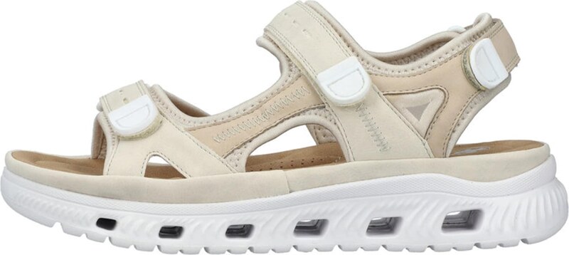 Rieker Sport Sportinio tipo sandalai smėlio spalva / kremo / balta
