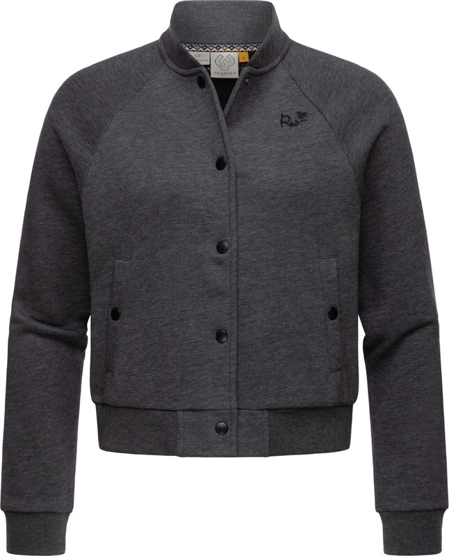 Ragwear Demisezoninė striukė antracito spalva / juoda