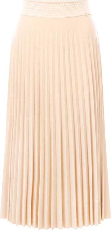 Rich & Royal Sijonas nebalintos drobės spalva