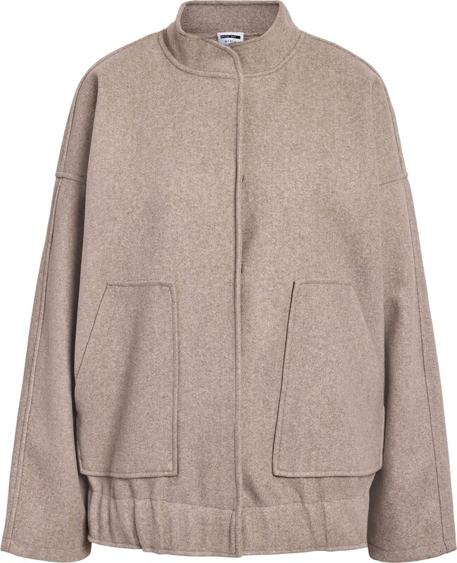 Noisy may Demisezoninė striukė 'Halston' marga smėlio spalva