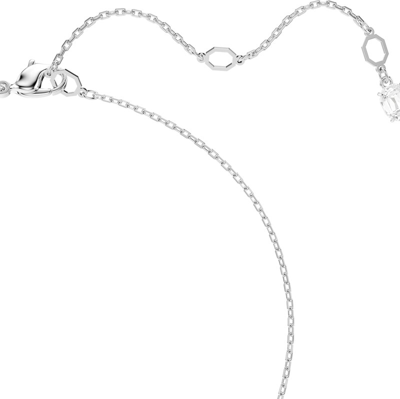 Swarovski Grandinėlė 'Matrix' sidabrinė / perlų balta