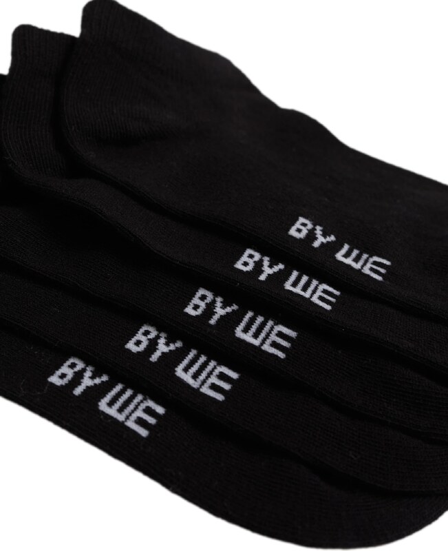 WE Fashion Kojinės juoda