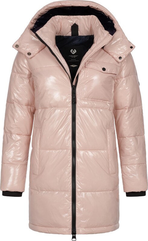 Ragwear Žieminė striukė 'Roobie' rožinė