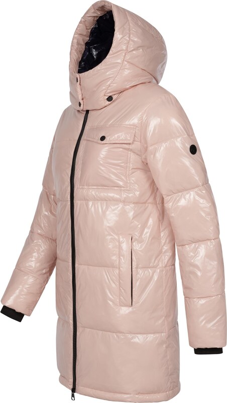 Ragwear Žieminė striukė 'Roobie' rožinė