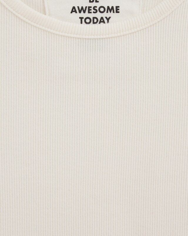 WE Fashion Marškinėliai juoda / balta