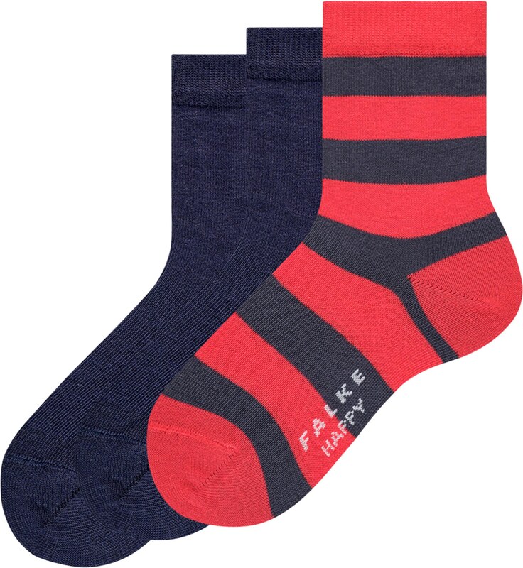 FALKE Kojinės tamsiai mėlyna / raudona