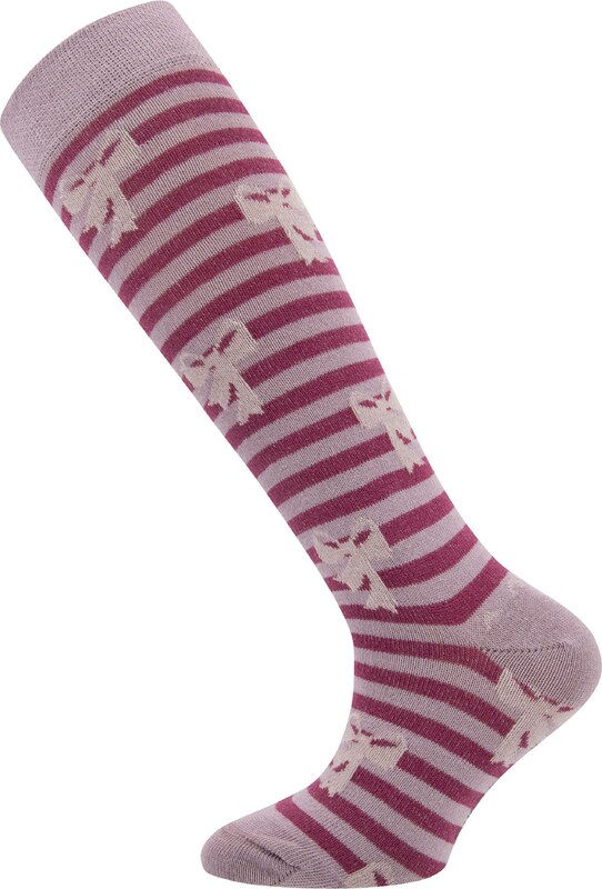 EWERS Kojinės ryškiai rožinė spalva / spanguolių spalva