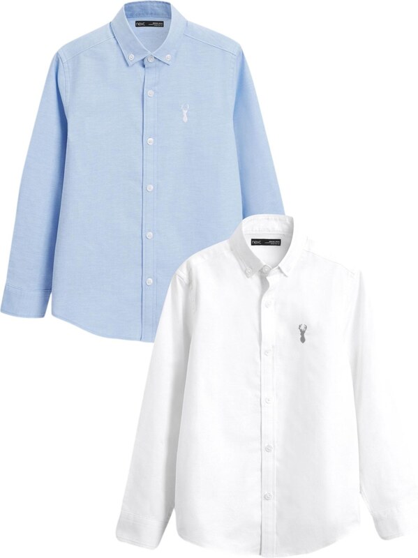 Next Marškiniai mėlyna / balta