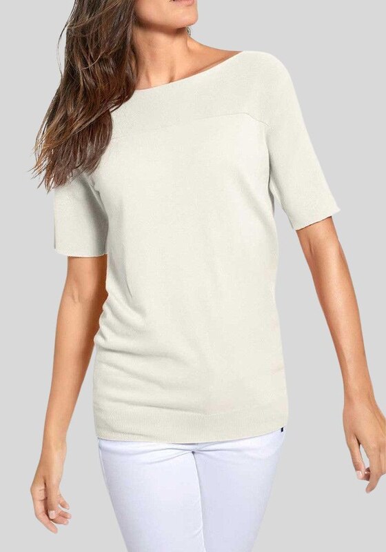 PATRIZIA DINI Kašmyro megztinis "Ecru" : Dydis - 40