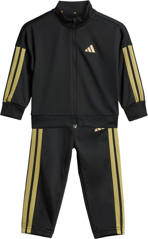 ADIDAS SPORTSWEAR Treniruočių kostiumas 'Essentials' žaliosios citrinos spalva / juoda