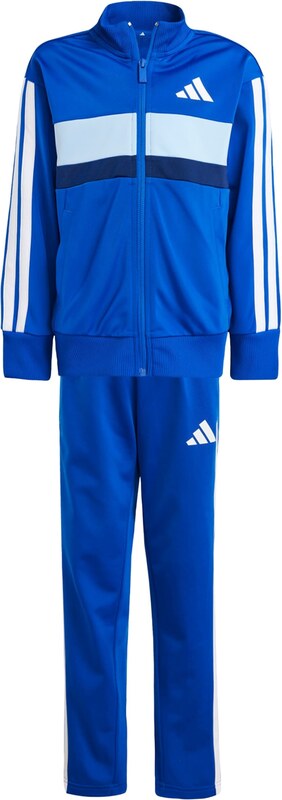 ADIDAS SPORTSWEAR Treniruočių kostiumas 'Seasonal Essentials Tiberio' tamsiai mėlyna jūros spalva / tamsiai mėlyna / balta